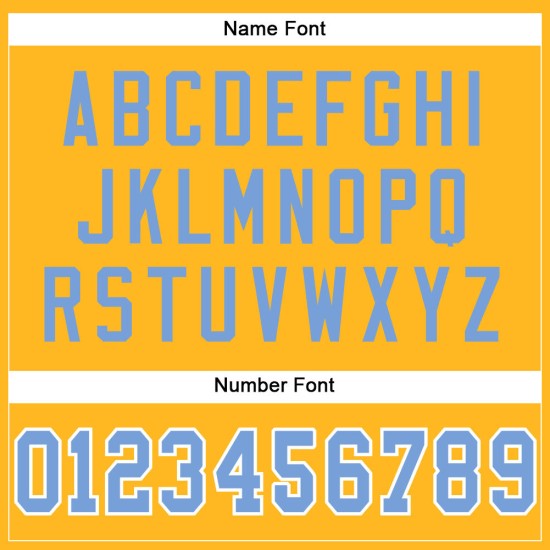 Fußball Custom Mesh Authentic Blau-Weiß Hellgold Trikot