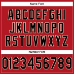 Rotes Mesh Schwarz-Creme Authentic Jersey Custom Football Rotes Mesh Schwarz-Creme Authentic Jersey Custom Football