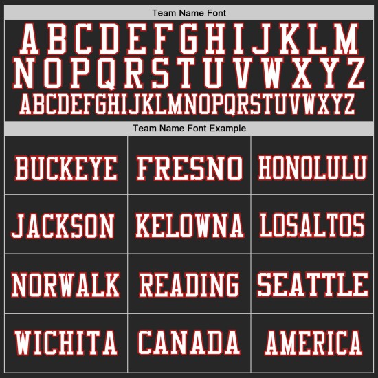 Benutzerdefiniertes rot-weißes schwarzes Feuertrikot Football Mesh Authentic Benutzerdefiniertes rot-weißes schwarzes Feuertrikot Football Mesh Authentic