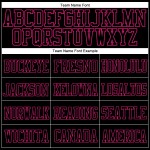 Schwarz Blau-Hot Authentic Mesh Fußball Jersey Rosa Custom Schwarz Pulver Schwarz Blau-Hot Authentic Mesh Fußball Jersey Rosa Custom Schwarz Pulver