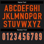 Fashion Football Split Schwarz Mesh Orange-Weiß Trikot Custom Fashion Football Split Schwarz Mesh Orange-Weiß Trikot Custom