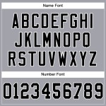 Trikot Light Football Custom Grau Authentic Mesh Schwarz-Weiß Trikot Light Football Custom Grau Authentic Mesh Schwarz-Weiß