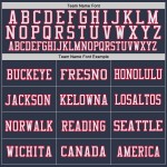 Rot-Weiß-Marineblaues Throwback Authentic Jersey Football Custom Mesh Rot-Weiß-Marineblaues Throwback Authentic Jersey Football Custom Mesh