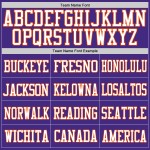 Lila Fußball Mesh Trikot Weiß-Orange Custom Authentic Lila Fußball Mesh Trikot Weiß-Orange Custom Authentic