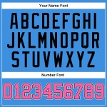 Authentisches, individuelles Throwback-Trikot im Puderrosa-Schwarz-Blau-Mesh-Fußball Authentisches, individuelles Throwback-Trikot im Puderrosa-Schwarz-Blau-Mesh-Fußball