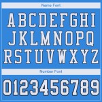 Authentisches Trikot Powder Football Weiß-Marineblau Custom Blue Mesh Authentisches Trikot Powder Football Weiß-Marineblau Custom Blue Mesh