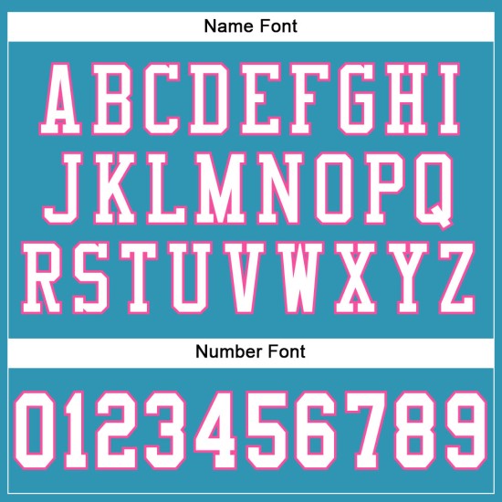 Weiß-Rosa Mesh Authentic Football Panther Trikot Custom Blau Weiß-Rosa Mesh Authentic Football Panther Trikot Custom Blau