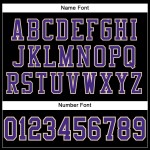 Trikot Lila-Creme Custom Mesh Schwarz Authentic Football Trikot Lila-Creme Custom Mesh Schwarz Authentic Football