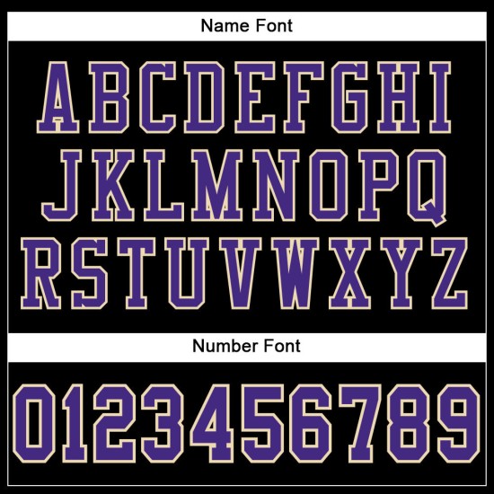 Trikot Lila-Creme Custom Mesh Schwarz Authentic Football Trikot Lila-Creme Custom Mesh Schwarz Authentic Football