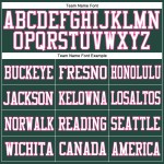 Fußball Custom Trikot Mesh Authentic Grün Weiß-Pink Fußball Custom Trikot Mesh Authentic Grün Weiß-Pink