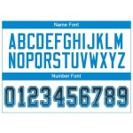 Black Panther Fashion Jersey Mesh Blau-Grau Drift Football Custom