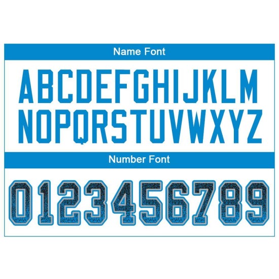 Black Panther Fashion Jersey Mesh Blau-Grau Drift Football Custom