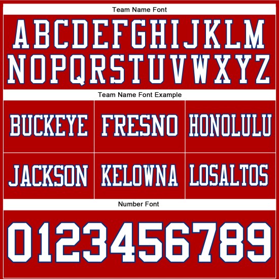 Mesh Weiß-Royal Custom Authentic Fußballtrikot Rot