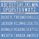 Mesh Football Hellblau Royal-Weiß Authentic Custom Trikot Mesh Football Hellblau Royal-Weiß Authentic Custom Trikot