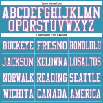 Weiß-Rosa Mesh Authentic Football Panther Trikot Custom Blau Weiß-Rosa Mesh Authentic Football Panther Trikot Custom Blau