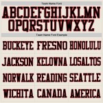 Custom Authentic Fußballtrikot Mesh Schwarz-Rot Creme