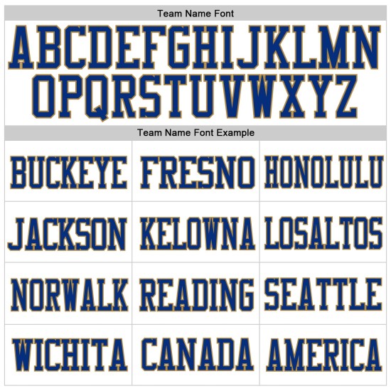 Jersey Custom Mesh Fußball Gold-Royal Authentic Weiß Alt