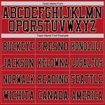 Rotes Mesh Schwarz-Creme Authentic Jersey Custom Football Rotes Mesh Schwarz-Creme Authentic Jersey Custom Football