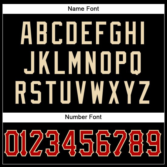 Fußball Rot-Creme Schwarz Authentic Mesh Jersey Custom