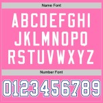 Pink Custom Authentic Mesh Fußballtrikot Weiß-Royal