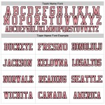 Jersey Mesh Pink-Schwarz Custom Football Authentic Weiß Medium